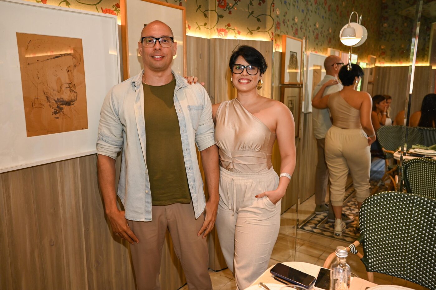 Nicholas Bruny e Nathalie Souza
