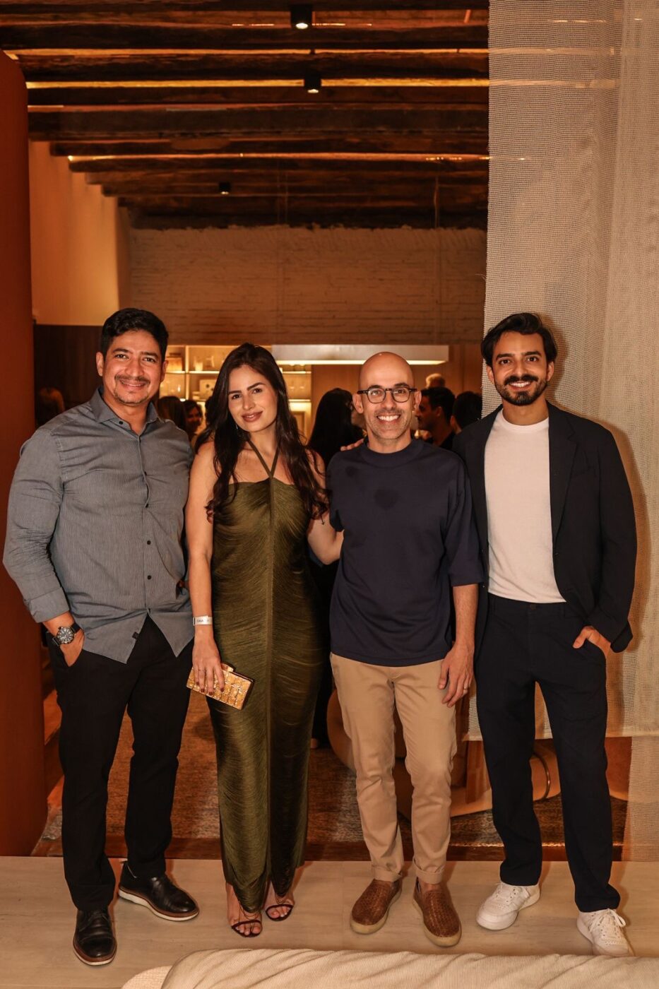 Fagner Oliveira, Nathalia Brandão, Gabriel Magalhães e Paulo Roberto