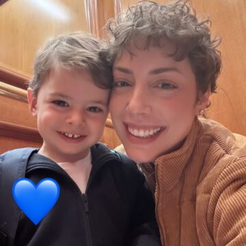Fabiana Justus fala de adaptação do filho caçula na escola: ‘Nem sentiu minha falta’