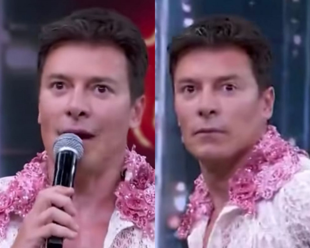 Rodrigo Faro viraliza ao mostrar cueca com enchimento no Dança dos Famosos