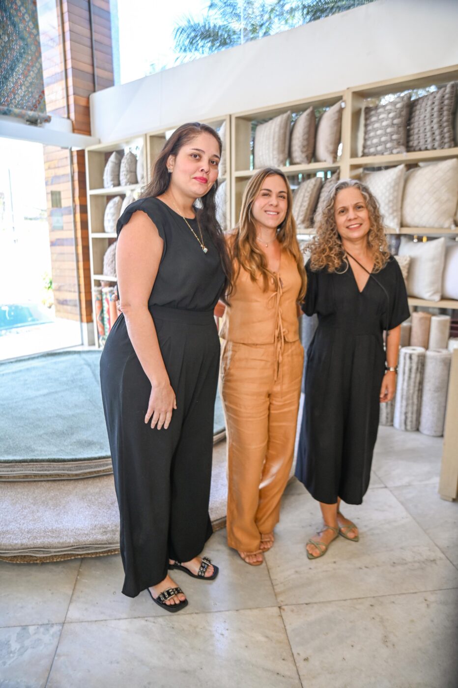 Amanda Azevedo, Rafaela Andrade e Cátia Borges