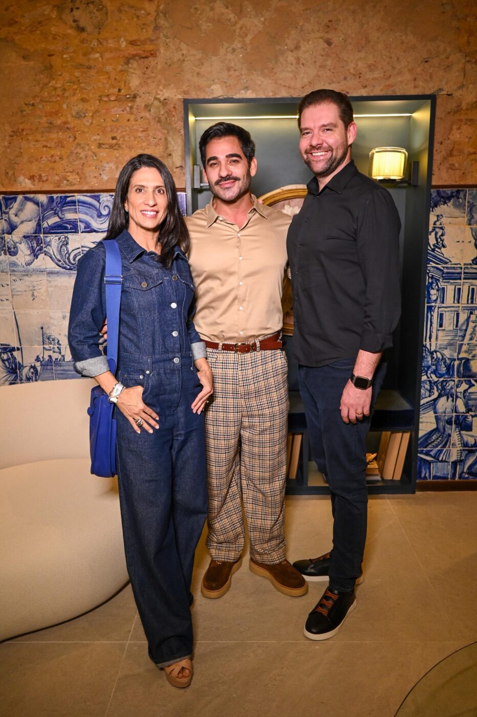 Karine Queiroz, Marlon Gama e Maximilian Heindl