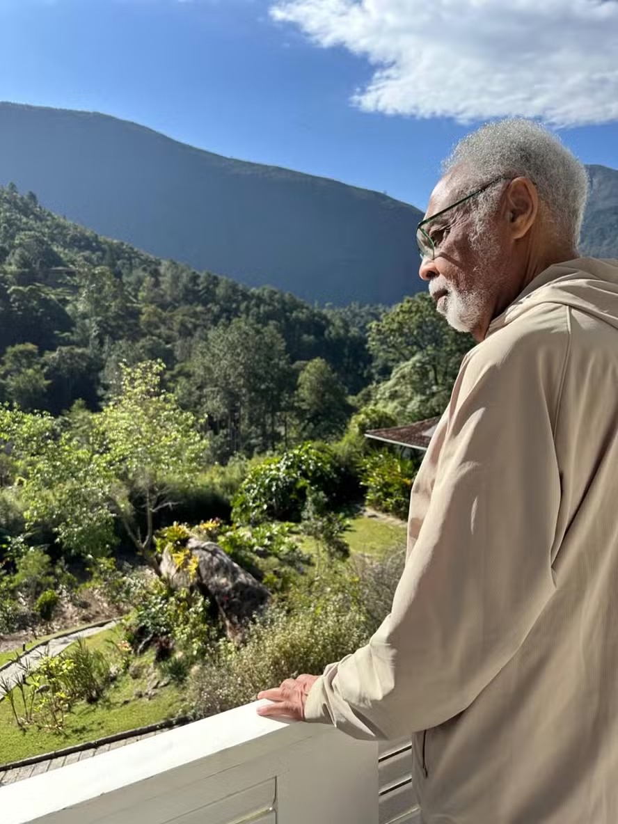 Gilberto Gil passa fim de semana na região serrana do Rio: “Bom sábado para todos”