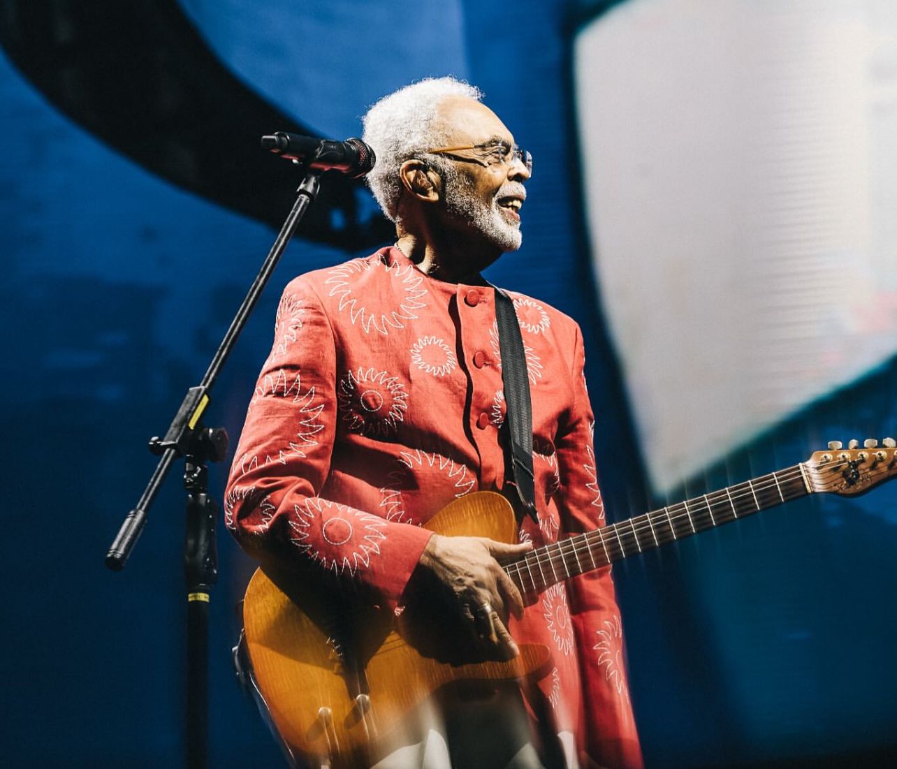 Após estreia em Salvador, Gilberto Gil retorna para última apresentação da turnê “Tempo Rei” na Bahia