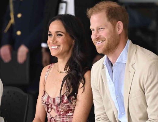 Meghan Markle se declara para Harry em postagem divertida: ‘Mensagem importante’