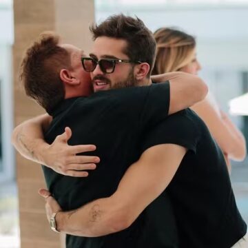João Guilherme celebra Dia dos Pais com Leonardo e irmãos em Goiânia; veja fotos