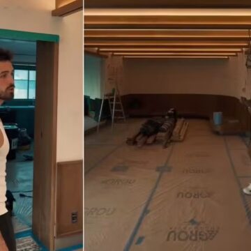 Quase pronto! João Guilherme mostra apartamento que comprou em São Paulo