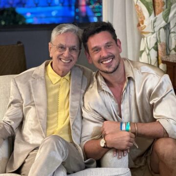 João Vicente de Castro posta homenagem especial para Caetano Veloso, seu padrinho: ‘Resistência eterna’