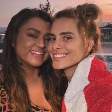 Carolina Dieckmmann posta homenagem para Preta Gil: ‘Te vejo em tudo que é bonito’