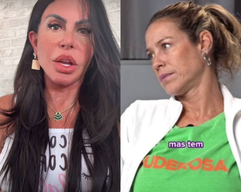 Gretchen critica Luana Piovani após fala sobre homens: ‘Está generalizando’