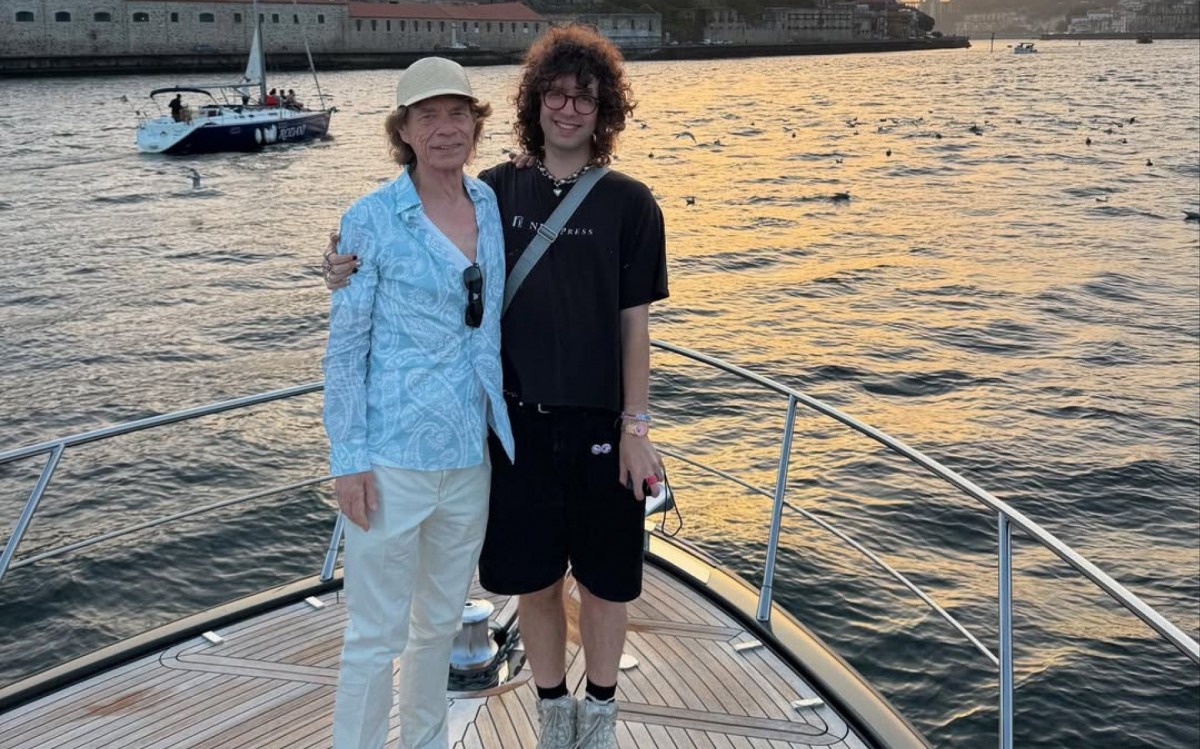 Lucas Jagger compartilha álbum de fotos com Mick Jagger em viagem a Portugal