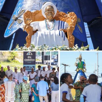 Centenário de Mãe Stella de Oxóssi é celebrado em ato simbólico com líderes religiosos e autoridades