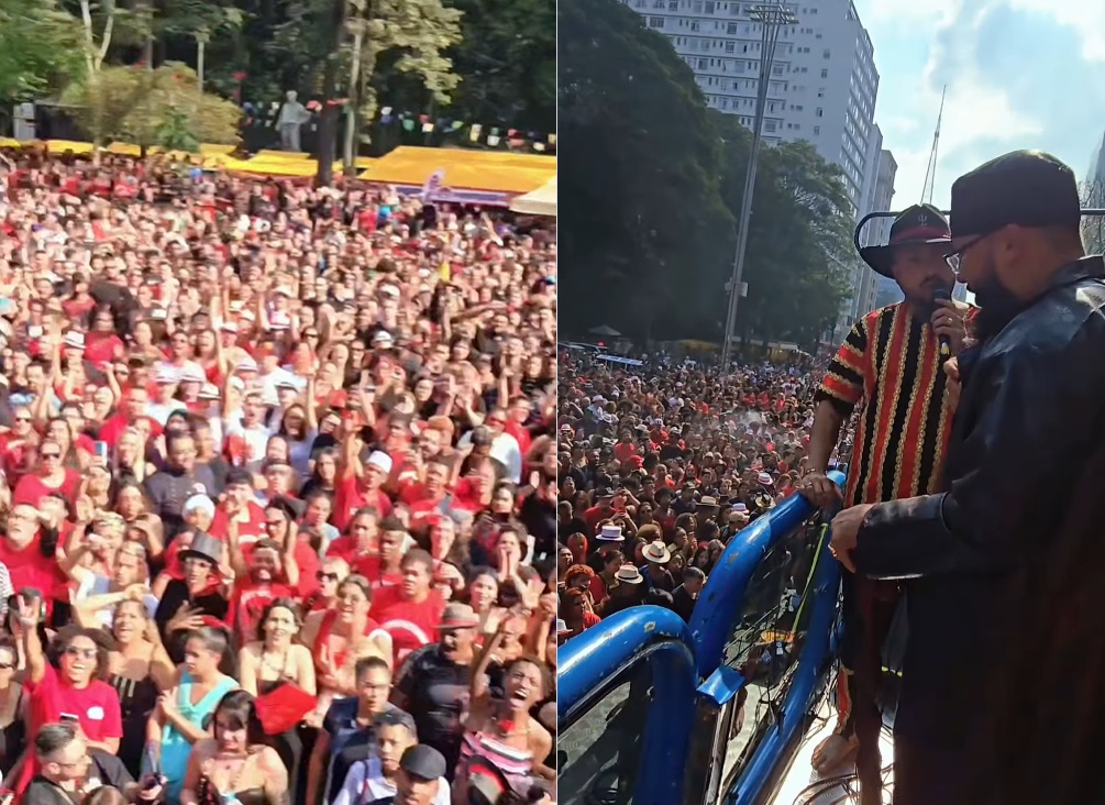 Marcha para Exú reúne centenas de pessoas na Avenida Paulista: ‘Grito de resistência’