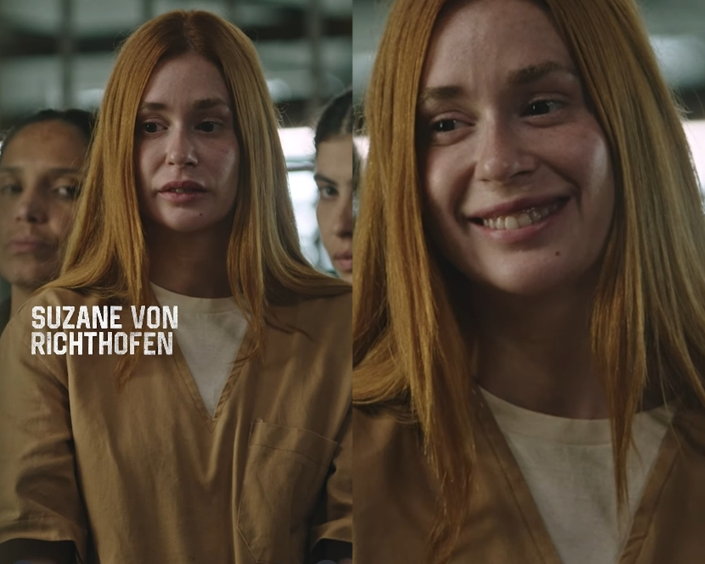 Prime Video divulga 1ª imagem de Marina Ruy Barbosa como Suzane Von Ritchthofen em série; assista