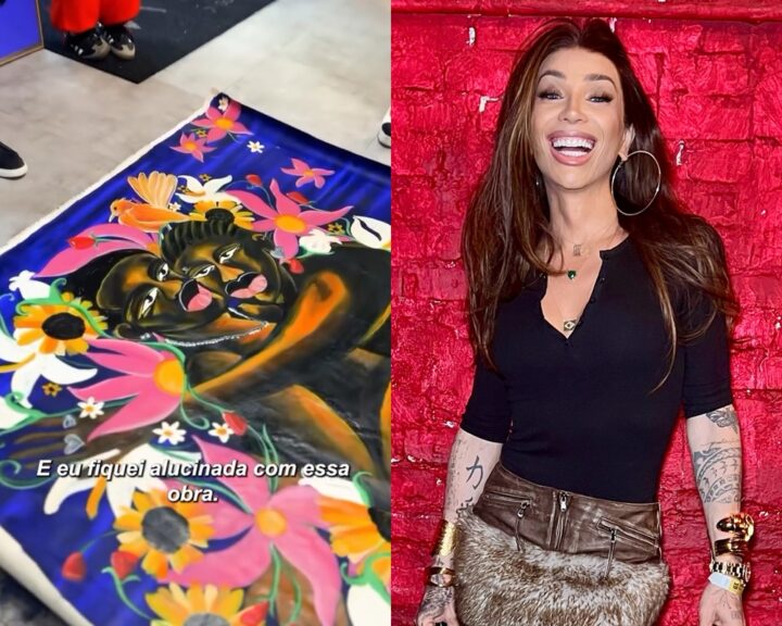 Maya Massafera escolhe obra de artista baiano para decorar cobertura em São Paulo