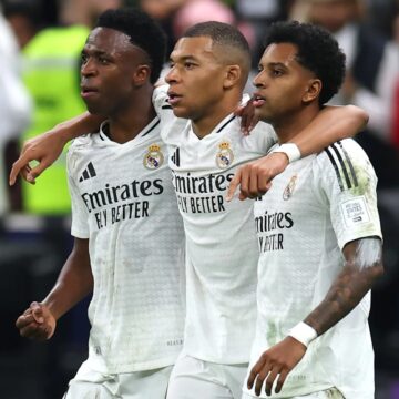 LaLiga denuncia ataques racistas contra Vinícius Júnior e Mbappé durante jogo do Real Madrid