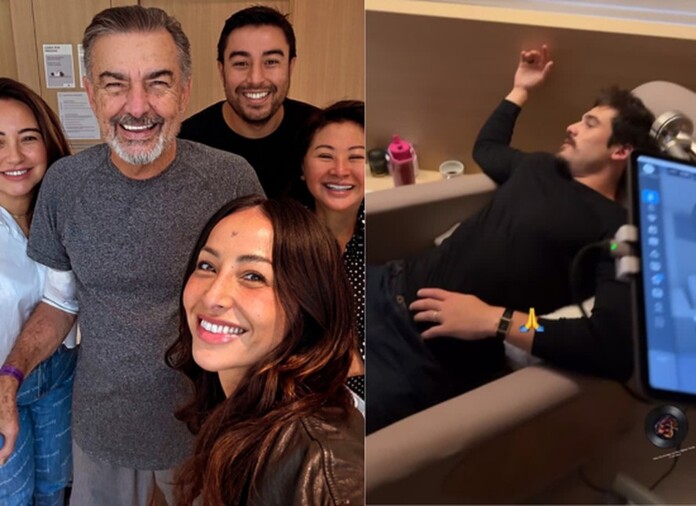 Pai de Sabrina Sato passa por delicada cirurgia e apresentadora desabafa: “Verdadeiro guerreiro”