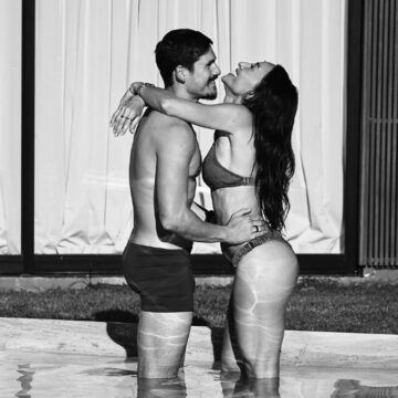 Sabrina Sato aparece em fotos sensuais com Nicolas Prattes