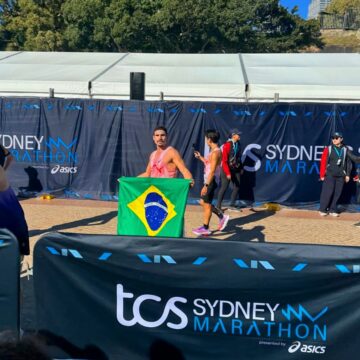 Nicolas Prattes faz história como melhor brasileiro em maratona na Austrália