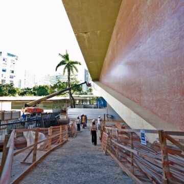 Obras de requalificação do TCA alcançam 41% de execução; entrega está prevista para 2026