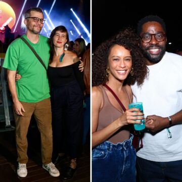 Wagner Moura e Lázaro Ramos vão com as esposas ao show de Caetano Veloso no Festival de Inverno do Rio; veja fotos