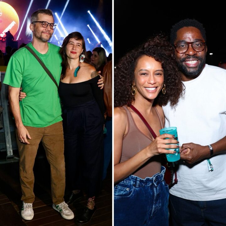 Wagner Moura e Lázaro Ramos vão com as esposas ao show de Caetano Veloso no Festival de Inverno do Rio; veja fotos