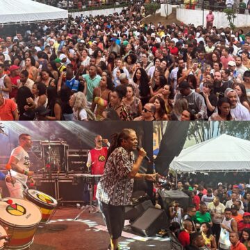 Chuva não impediu: Olodum lota o Pelourinho com ensaio especial