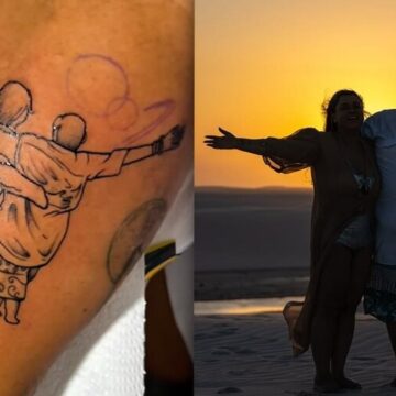 Gominho exibe tatuagem em homenagem a Preta Gil e declara: ‘Almas gêmeas’