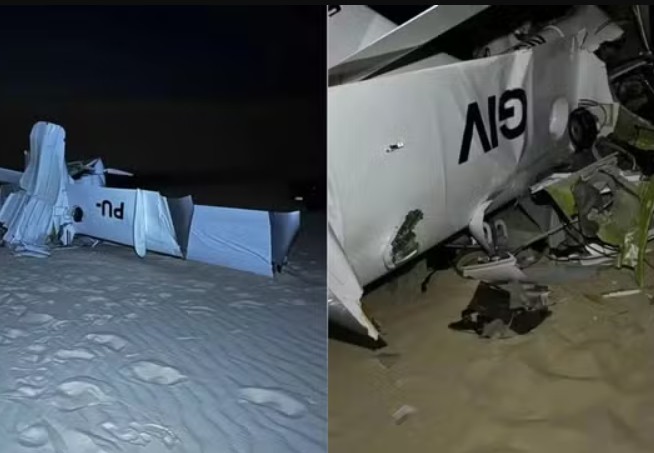 Duas pessoas morrem em queda de avião nos Lençois Maranhenses