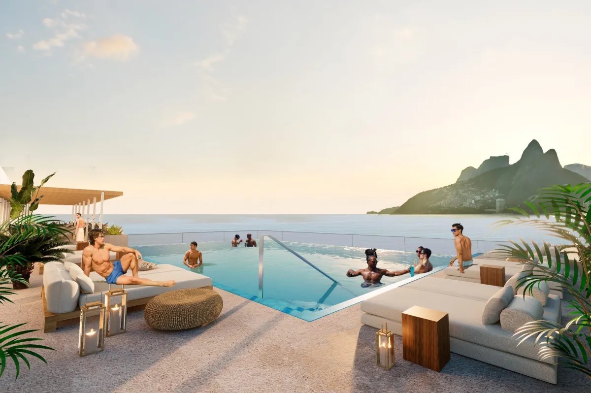 Rio ganhará hotel de luxo voltado ao público LGBTQIA+ em Ipanema