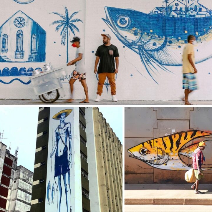 Arte urbana em Salvador: muralista Tarcio V transforma muros da cidade em telas a céu aberto