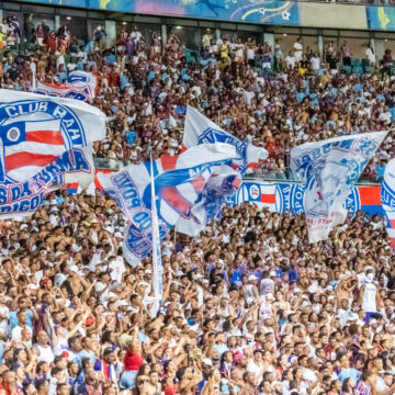 Bahia é o terceiro clube a ultrapassar 1 milhão de ingressos vendidos como mandante em 2025. Saiba mais