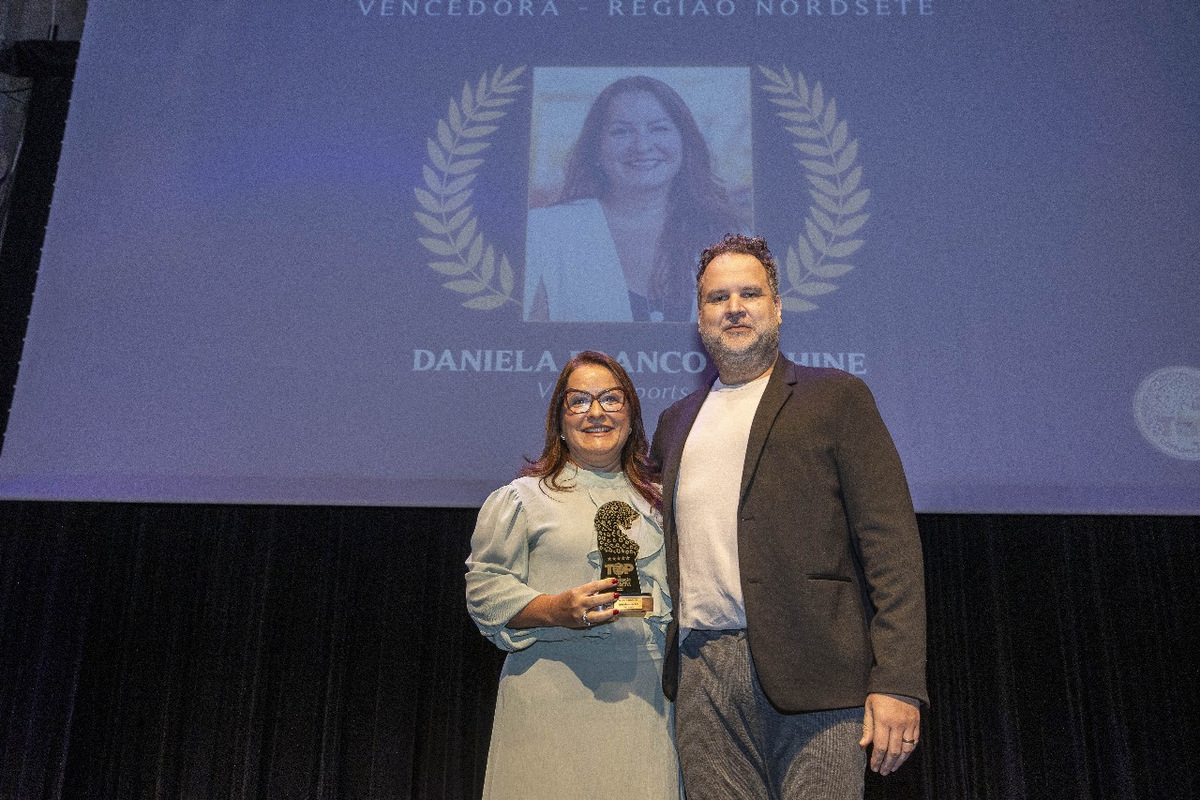 Daniela Franco, da VINCI Airports, é eleita a Melhor Executiva de Comunicação do Nordeste pelo quinto ano consecutivo