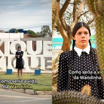 Cia de teatro de Xique-Xique estrela nova campanha da Netflix para divulgar “Wandinha”; assista