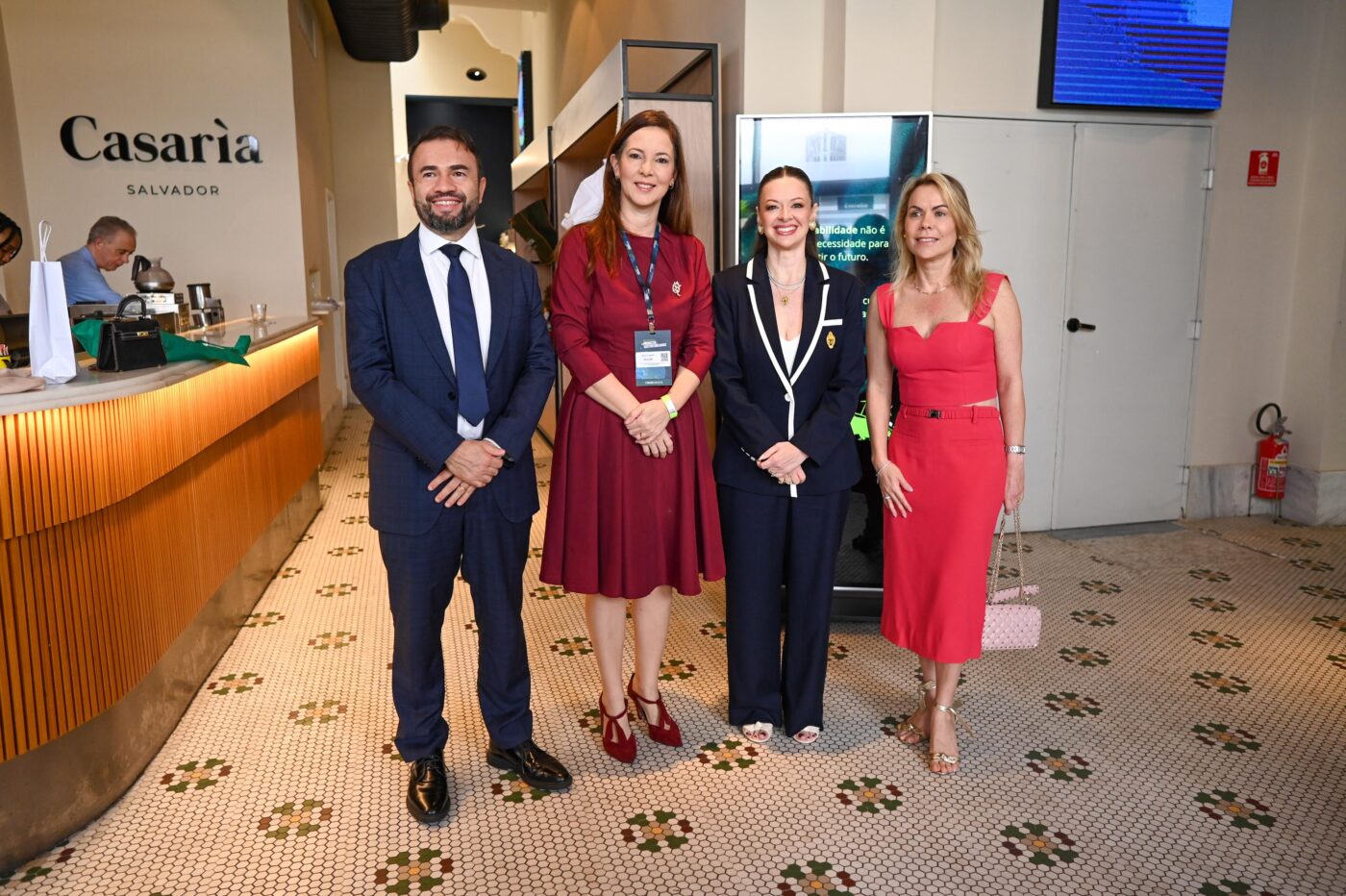 Renato Coelho, Daniela Borges, Isabela Suarez e Daniela Coelho