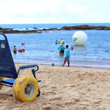 Praia da Preguiça recebe 2º Festival Esportivo Inclusivo neste sábado (27); confira a programação