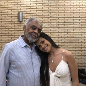 Juliette se emociona ao relembrar dia em que conheceu Gilberto Gil: “Não conseguia acreditar”