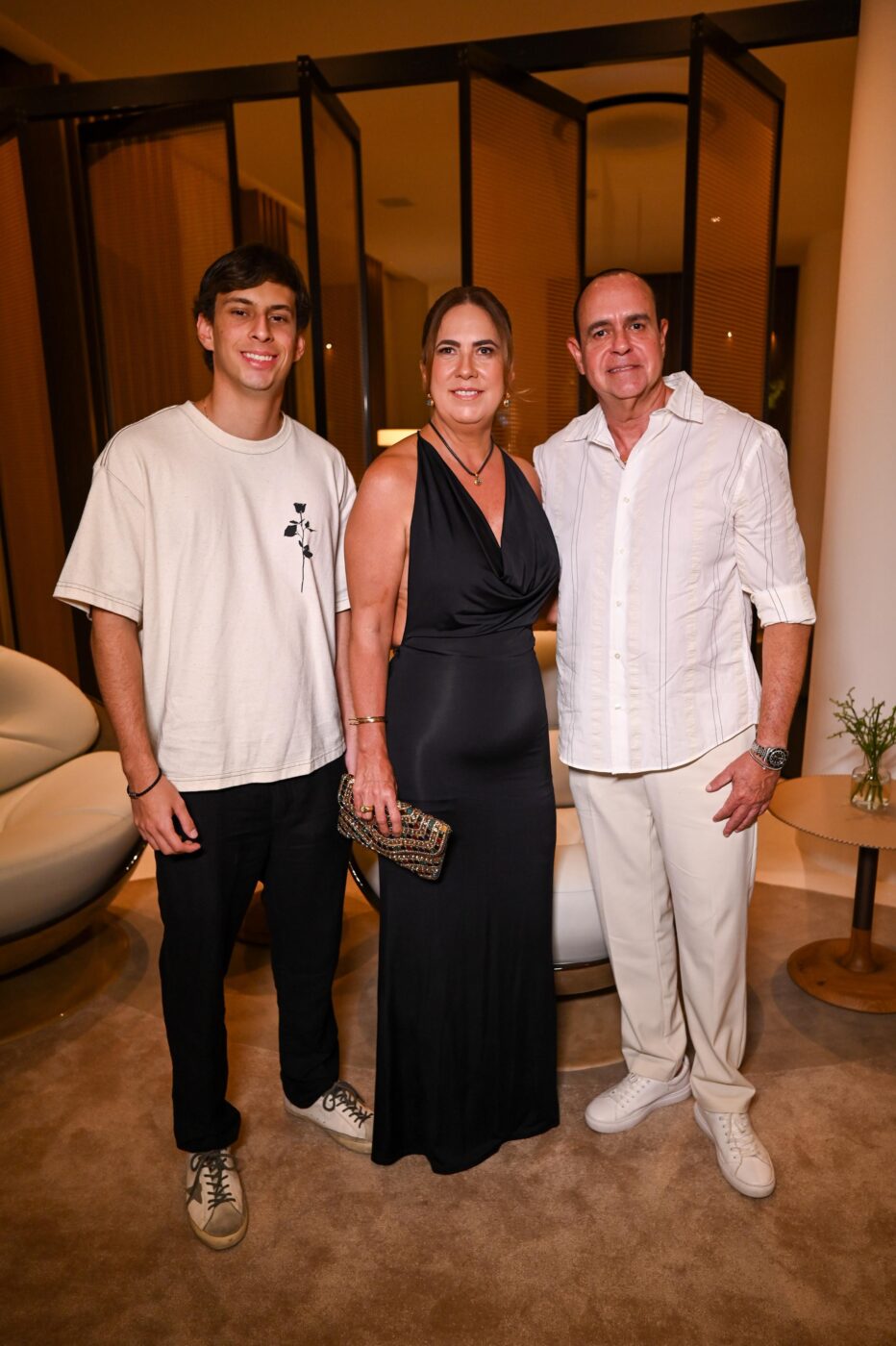 Rafael Silva, Aline Cangussú e Leonardo Silva