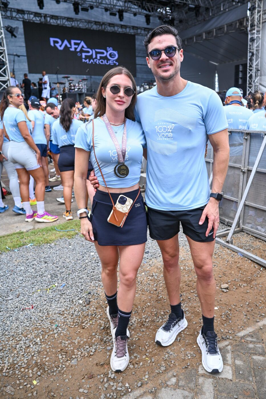 Bárbara e Roberto Magalhães