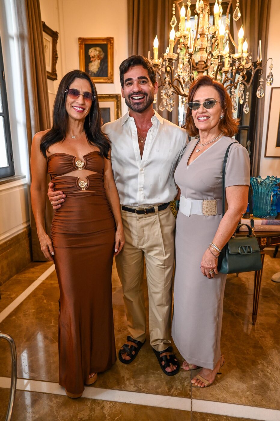 Karine Queiroz, Marlon Gama e Conceição Queiroz