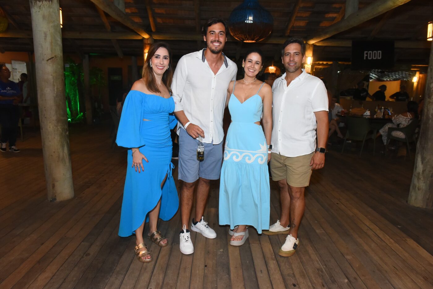 Verena Seabra, Pedro Imbassahy, Fernanda Antunes e Hosannah Neto