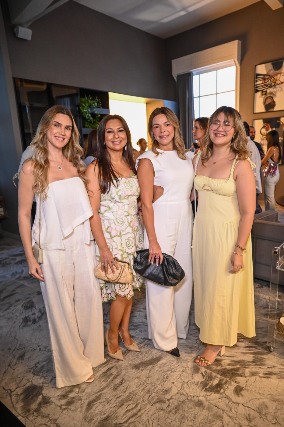 Yasmin Mendes, Sílvia Jatahy, Silvana Carneiro e Maria Eduarda Barreto
