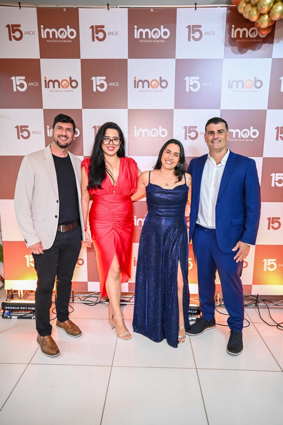 Leonardo Nano, Juliana Fernandes, Daniele Fernandes e Eric Pereira