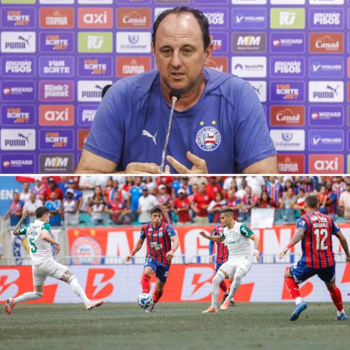 Rogério Ceni ironiza críticas de Abel Ferreira ao gramado da Fonte Nova após vitória do Bahia: ‘Fica feio’