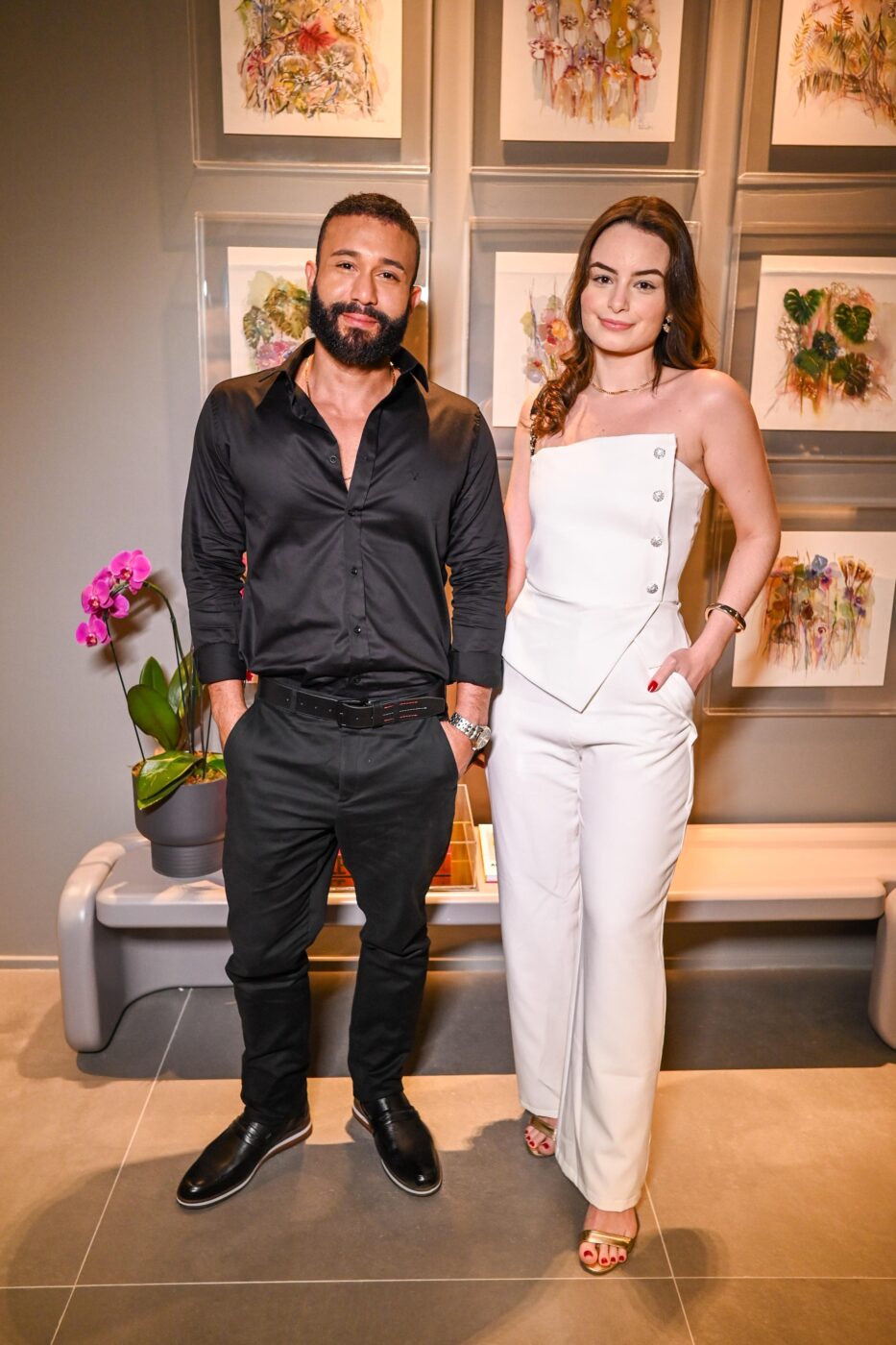 Joaquim Moura e Talitha Sobral