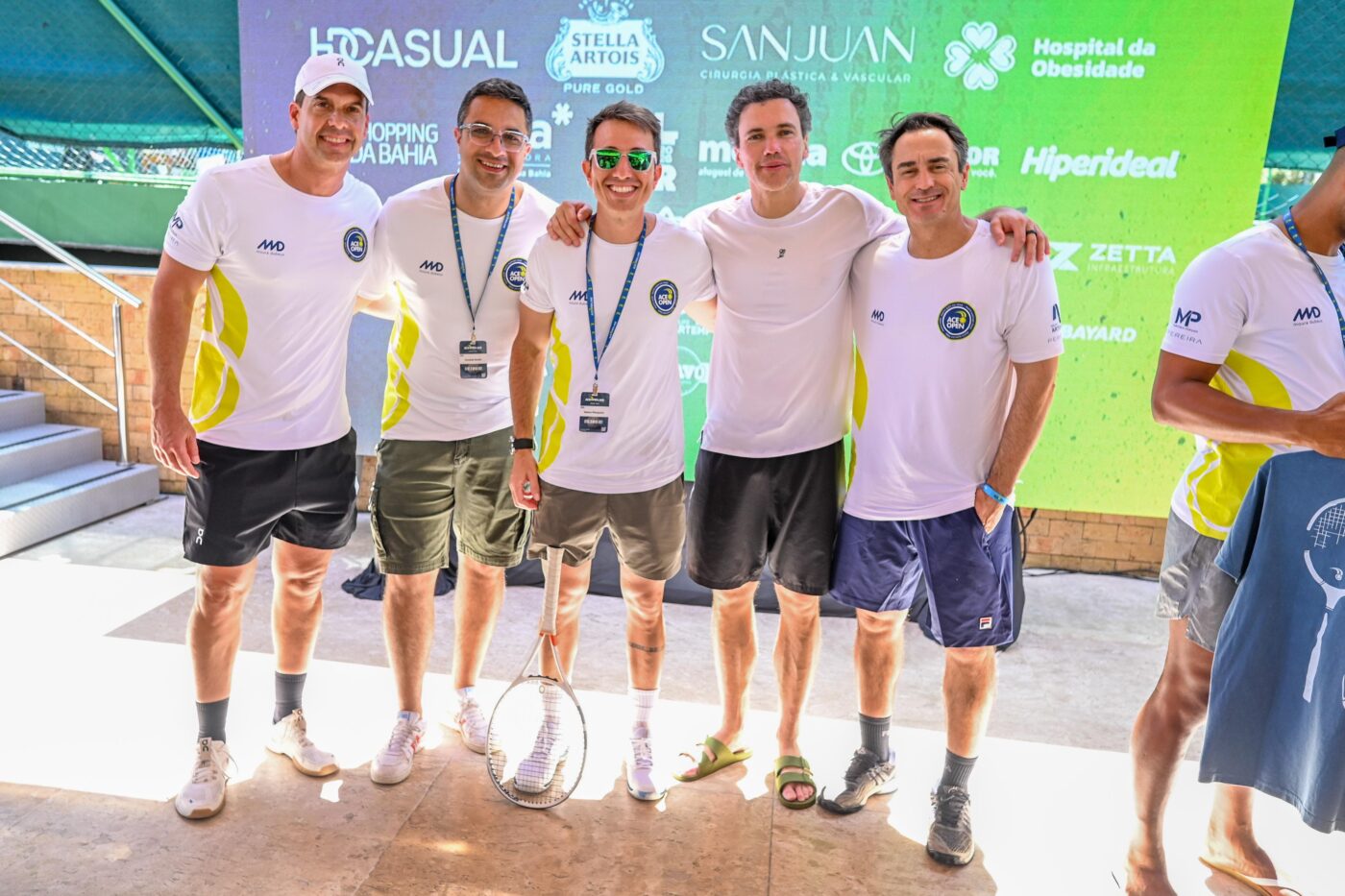 Gustavo Baiardi, Fernando Nardini, Mateus Pitangueira, Bruno Soares, Marcio Carlsson