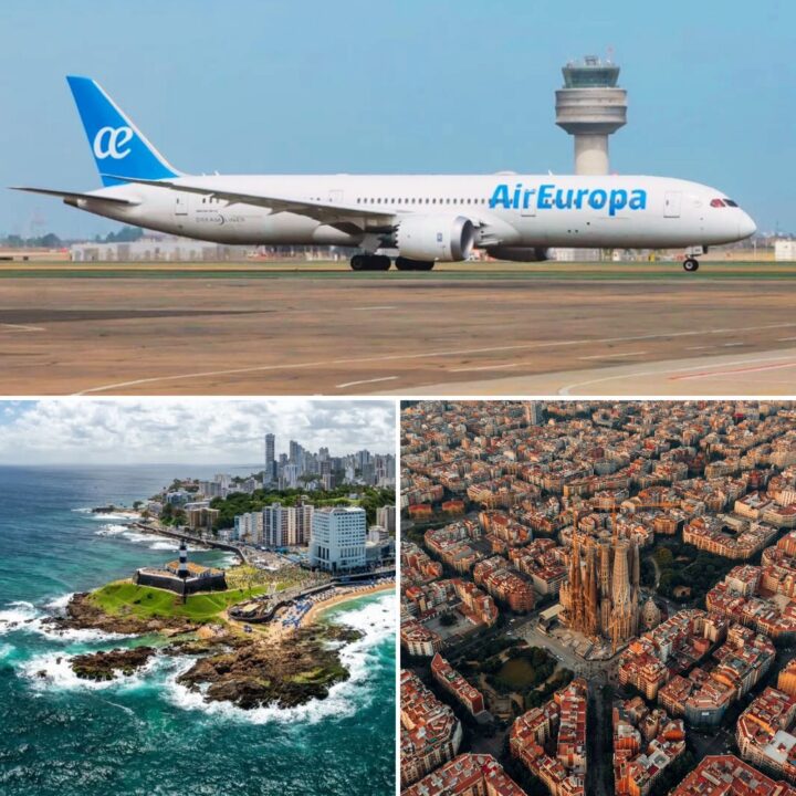 Air Europa lança campanha com passagens promocionais saindo de Salvador e São Paulo