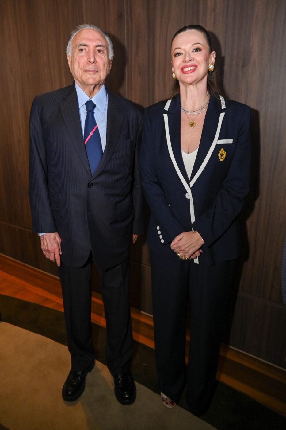 Michel Temer e Isabela Suarez