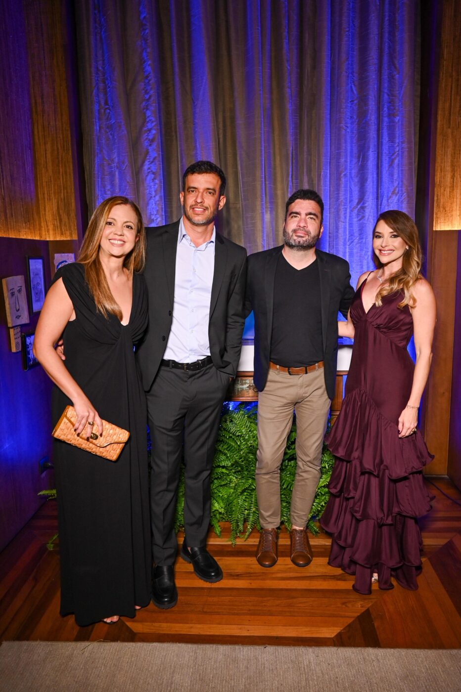 Karina Vasconcelos, Mateus Marcolini, Rafael Nicory e Thaís Marcolini