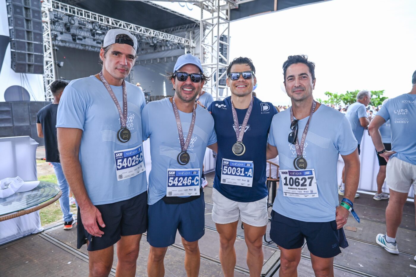 Ricardo Chagas, Bernardo Araujo, Marcio Abubakir e Beto Pessoa